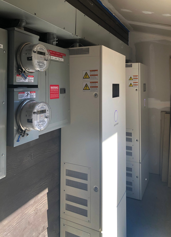 Battery storage systems in a residential setup highlighting importance