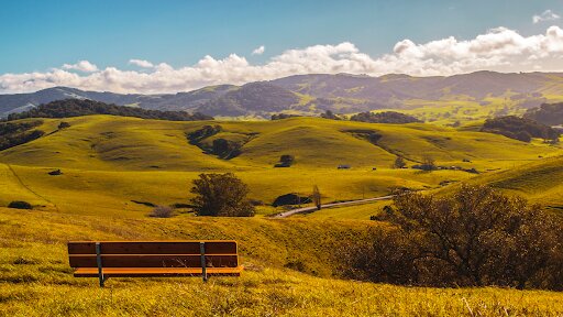 Scenic Sonoma County landscape promoting solar consulting opportunities